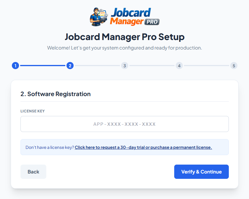 Software Registration